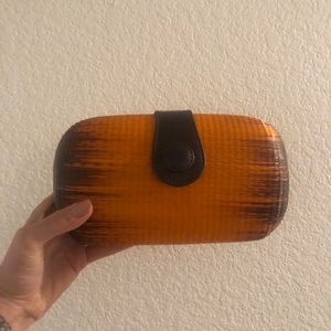 Bamboo Clutch with Chain